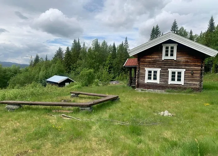 Beautiful Place Among Forests And Fields In A Good Old Style *