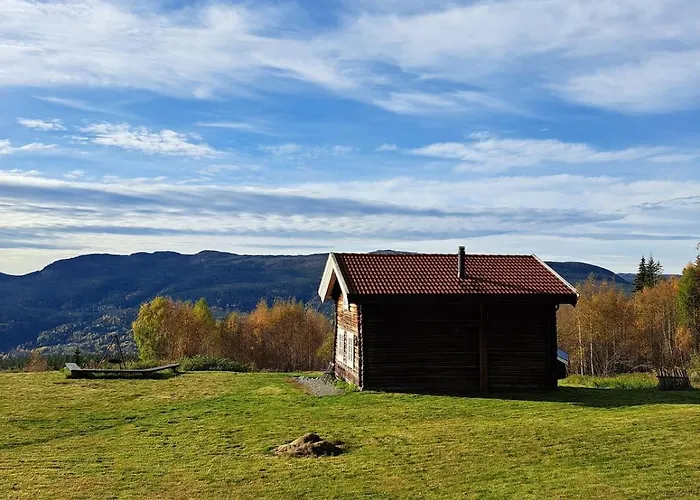 Beautiful Place Among Forests And Fields In A Good Old Style *