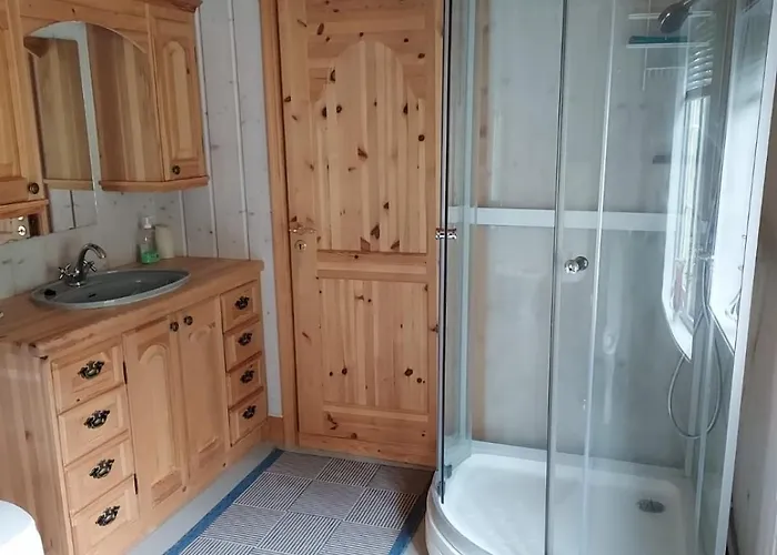 Beautiful Place Among Forests And Fields In A Good Old Style