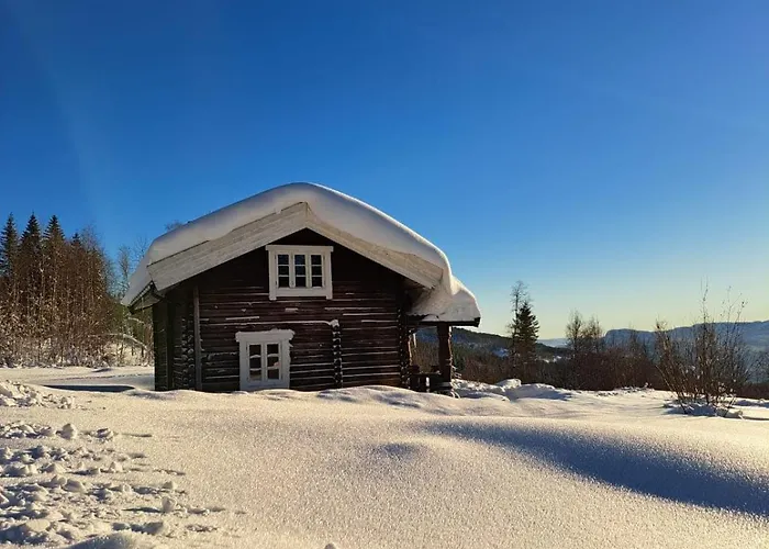Beautiful Place Among Forests And Fields In A Good Old Style